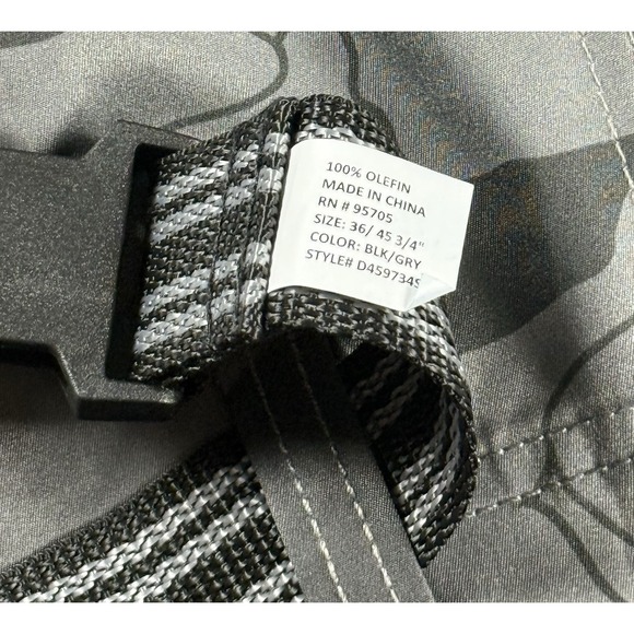 DENALI Mens 36 Gray Jigsaw Camo Cargo Shorts Belted Performance Stretch - Picture 7 of 14